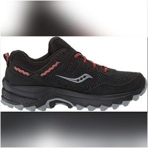 Women's Saucony Excursion TR12 GoreTex Trail Running Shoe Black US 8 Euro 39